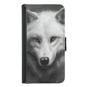Wolf Samsung Galaxy S5 Wallet Case
