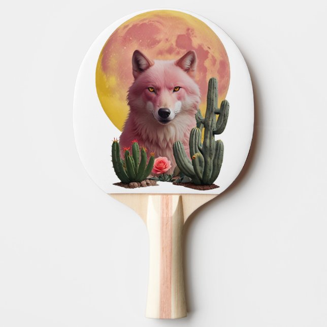 Wolf Six: Ping Pong Paddle (Front)