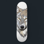 Wolf Skateboard<br><div class="desc">You can adjust the position of the design as you wish for perfect fit!  Move the image up,  down,  left,  or right.  You can enlarge or rotate the image too! Just try it.</div>