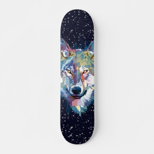 Wolf Skateboard _ Dark Wolf Skateboard 