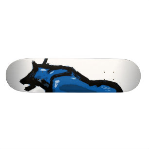 Wolf skateboard deck