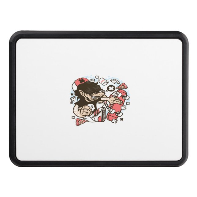 Wolf Skater Hitch Cover (Front)