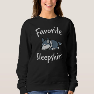 Wolf Sleep Pajama Pajamas Nightgown Idea 1 Sweatshirt