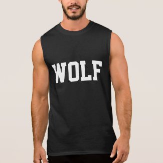 Wolf Sleeveless T-shirt