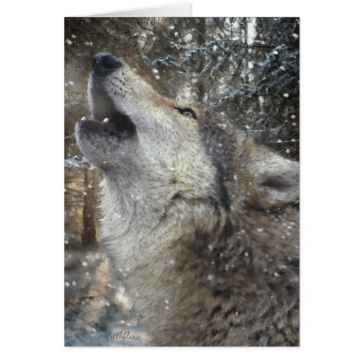 Wolf Song - Pastel Cards (Front)