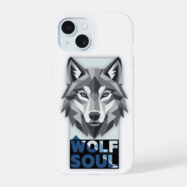 Wolf soul iphone case (Back)