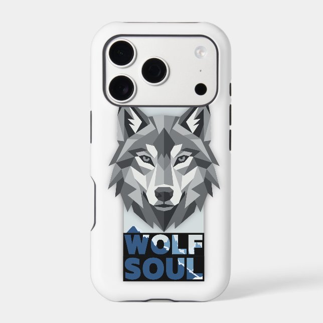 Wolf soul iPhone case (Back)