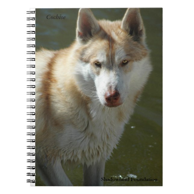 Wolf Spiral Notebook (Front)