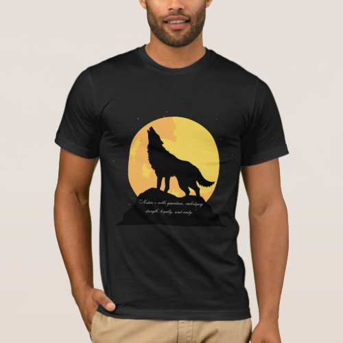 Wolf Spirit Mens T_Shirt Embrace the Wild Within T_Shirt