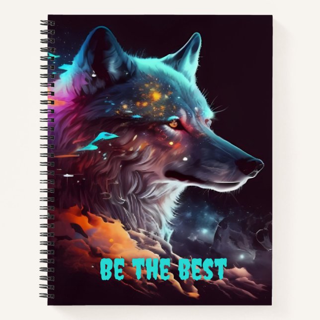 wolf spirit notebook (Front)