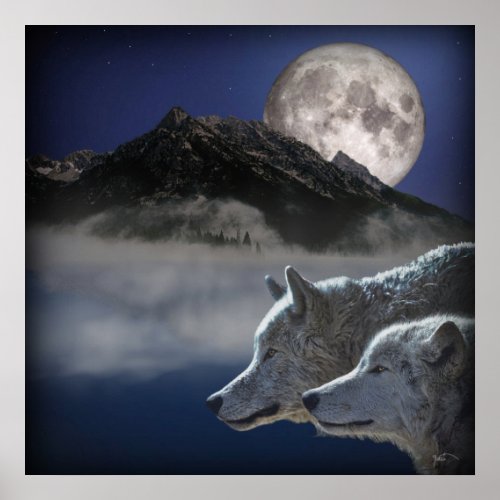 Wolf Spirit Poster