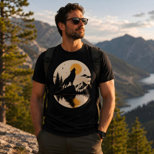 Wolf Spirit Under the Moon T-Shirt