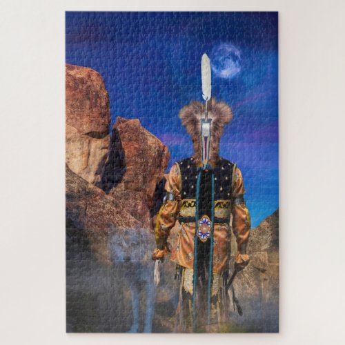 Wolf Spirit WHEN ROCKS COULD TALK Jigsaw Puzzle