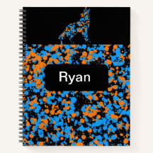 Wolf Splattered Paint