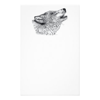 Wolf Stationery | Zazzle