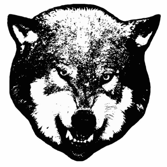 Wolf Statuette (Front)