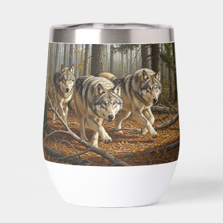 wolf stemless thermal wine tumbler style 1