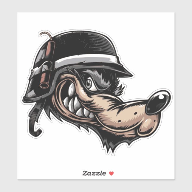 Wolf Sticker (Sheet)