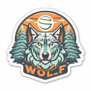 Wolf Stickers Express Your Inner Wolf Spirit