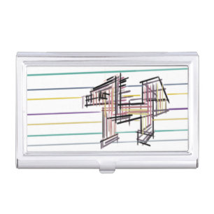 Wolf summer joy business card case