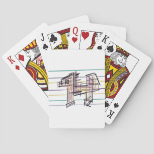 Wolf summer joy poker cards