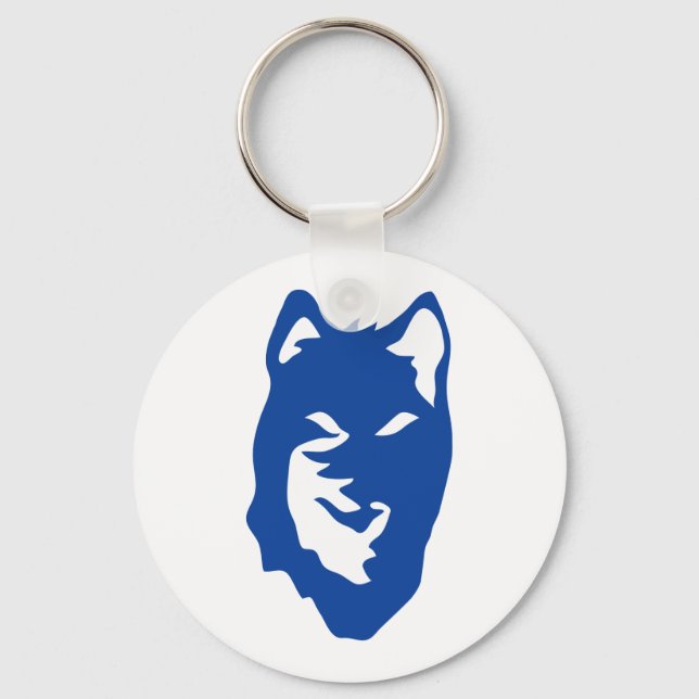 Wolf Symbol Keychain (Front)