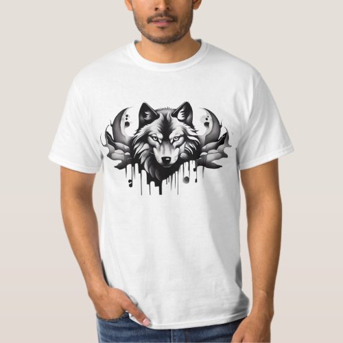 Wolf T_Shirt Collection Tattoo Style Designs