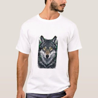 wolf T-shirt design 