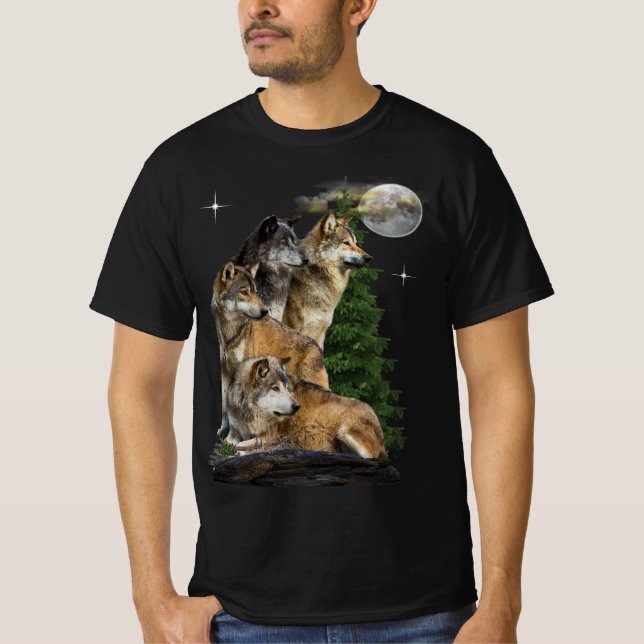 wolf t-shirts (Front)