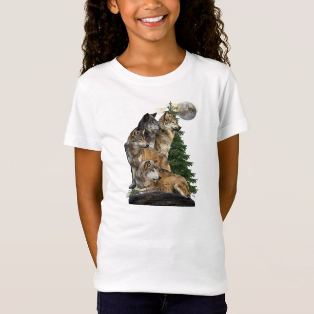 wolf t-shirts (Front)