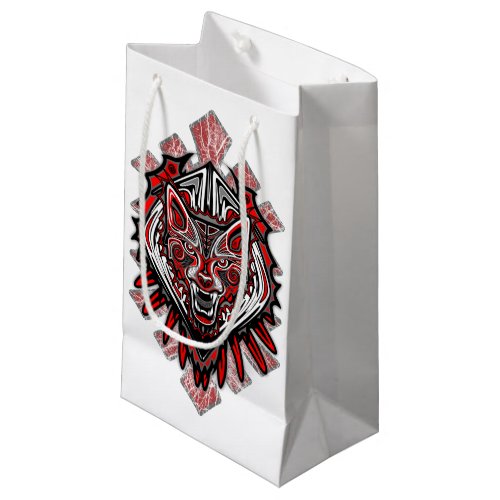 Wolf Tattoo Style Haida Art Gift Bag Glossy