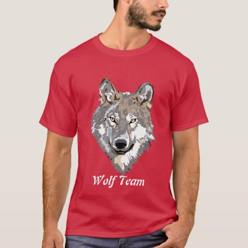 Wolf Team T_Shirt