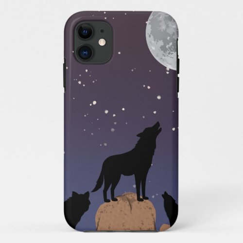Wolf theme iPhone  iPad case
