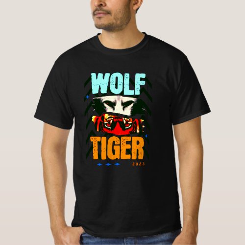 Wolf tiger  T_Shirt