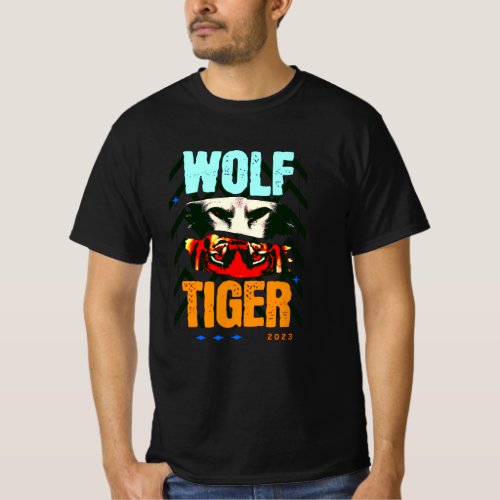 Wolf tiger  T_Shirt