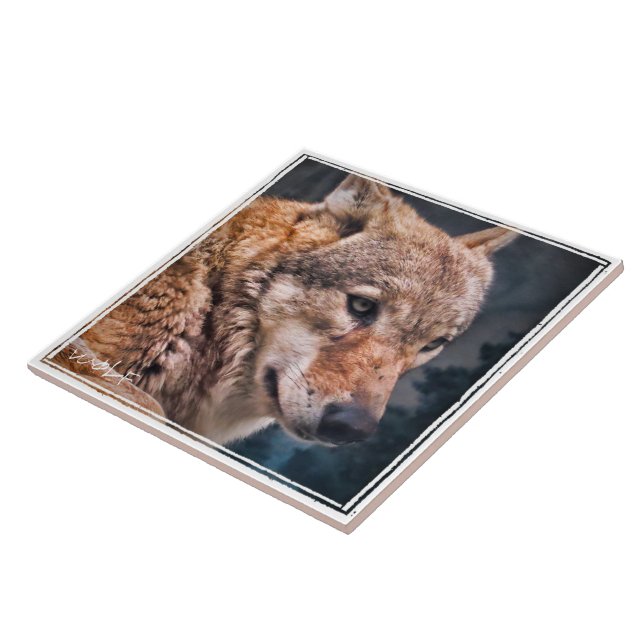 Wolf Tile (Side)