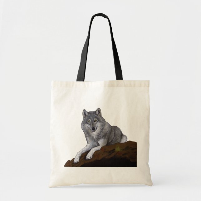 Wolf Tote Bag (Front)
