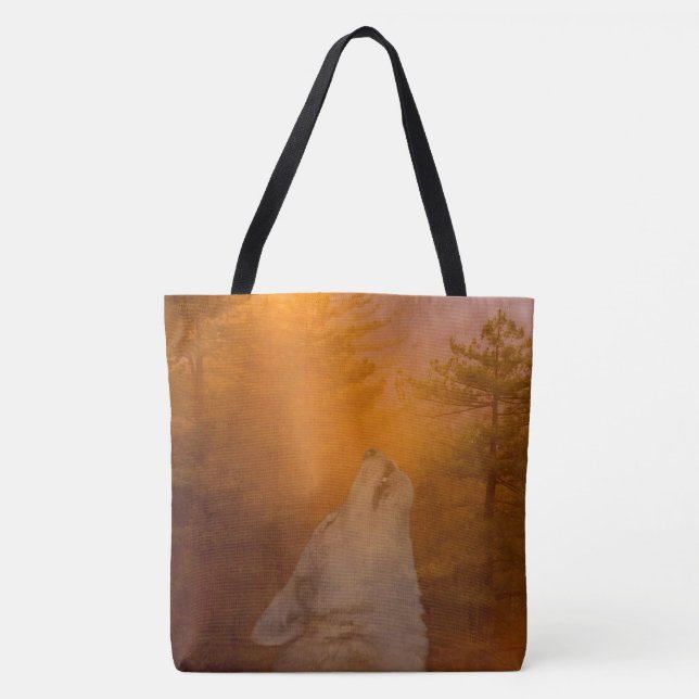 Wolf Tote Bag (Front)