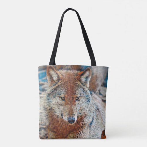 Wolf Tote bag