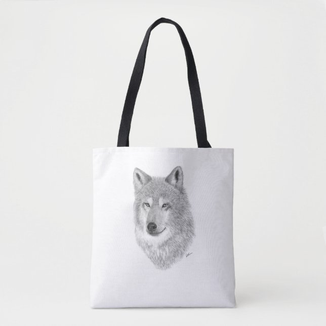 Wolf Tote Bag (Front)