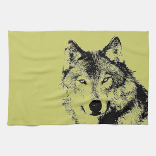 Wolf Towel