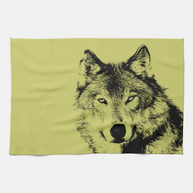 Wolf Towel (Horizontal)