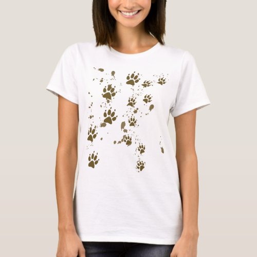 Wolf Tracks T_Shirt