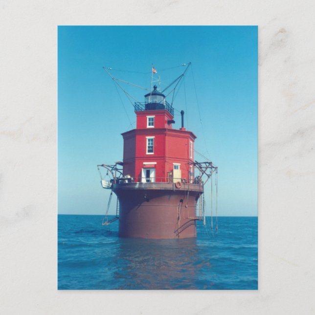 Wolf Trap Lighthouse Postcard (Front)