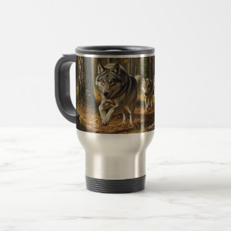 Wolf Travel Comuter Mug style 1