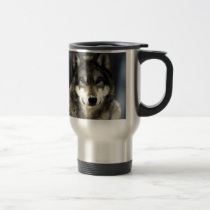 Wolf Travel Mug