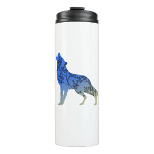 Wolf Tree Thermal Tumbler