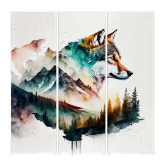 Wolf Triptych