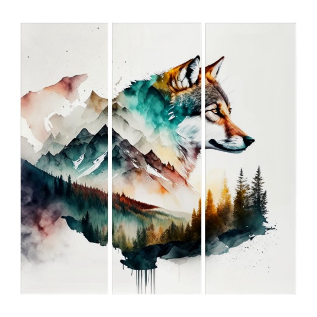 Wolf Triptych (Front)