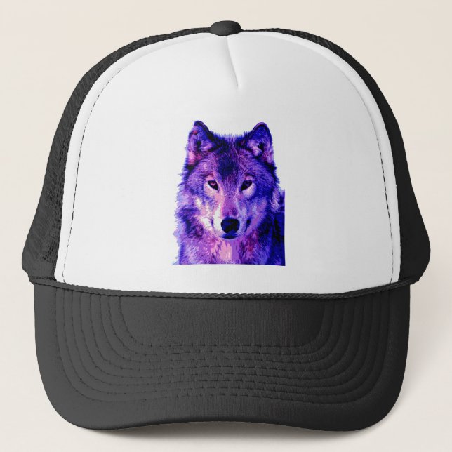 Wolf Trucker Hat (Front)